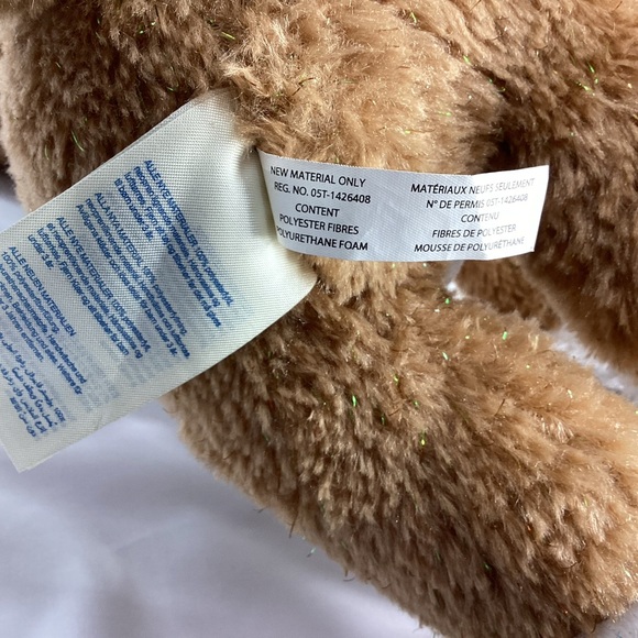 Build-A-Bear Light Brown Plush Reindeer White Accents Sparkle Stuffed Animal Toy - Picture 9 of 12